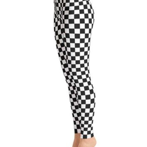 LAST ONE! Checkerboard Leggings FLASH SALE - Picture 6 of 7